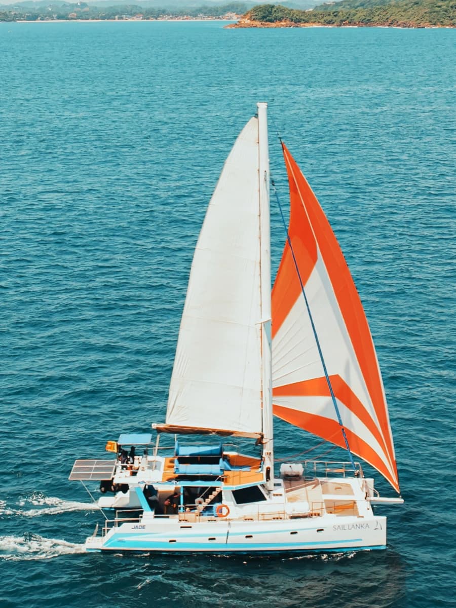 A private celebration aboard a Sail Lanka vessel