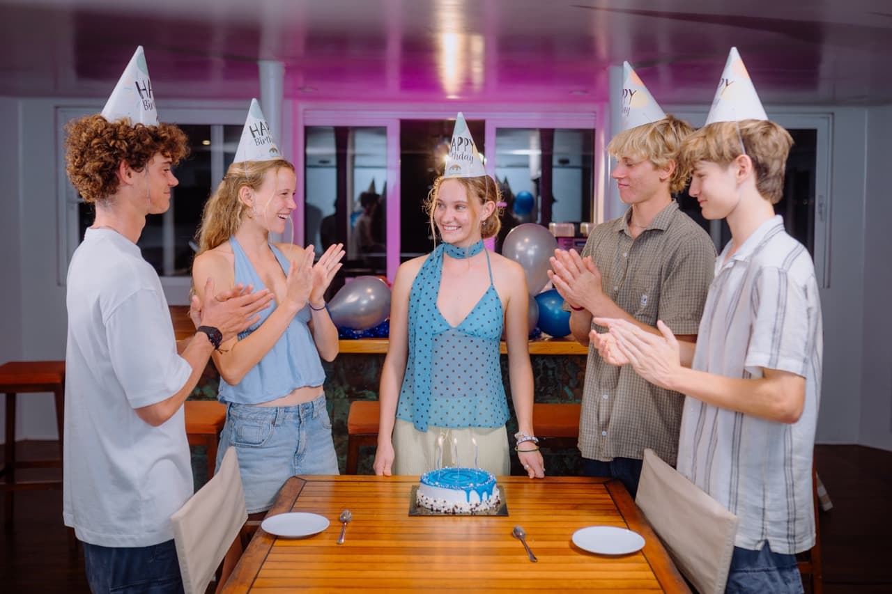 Celebrations at Sea