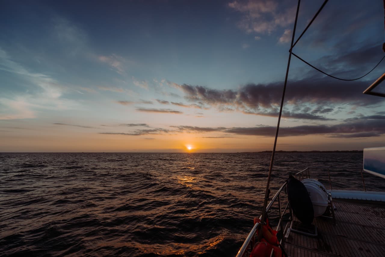 Sunset at Sea — 2