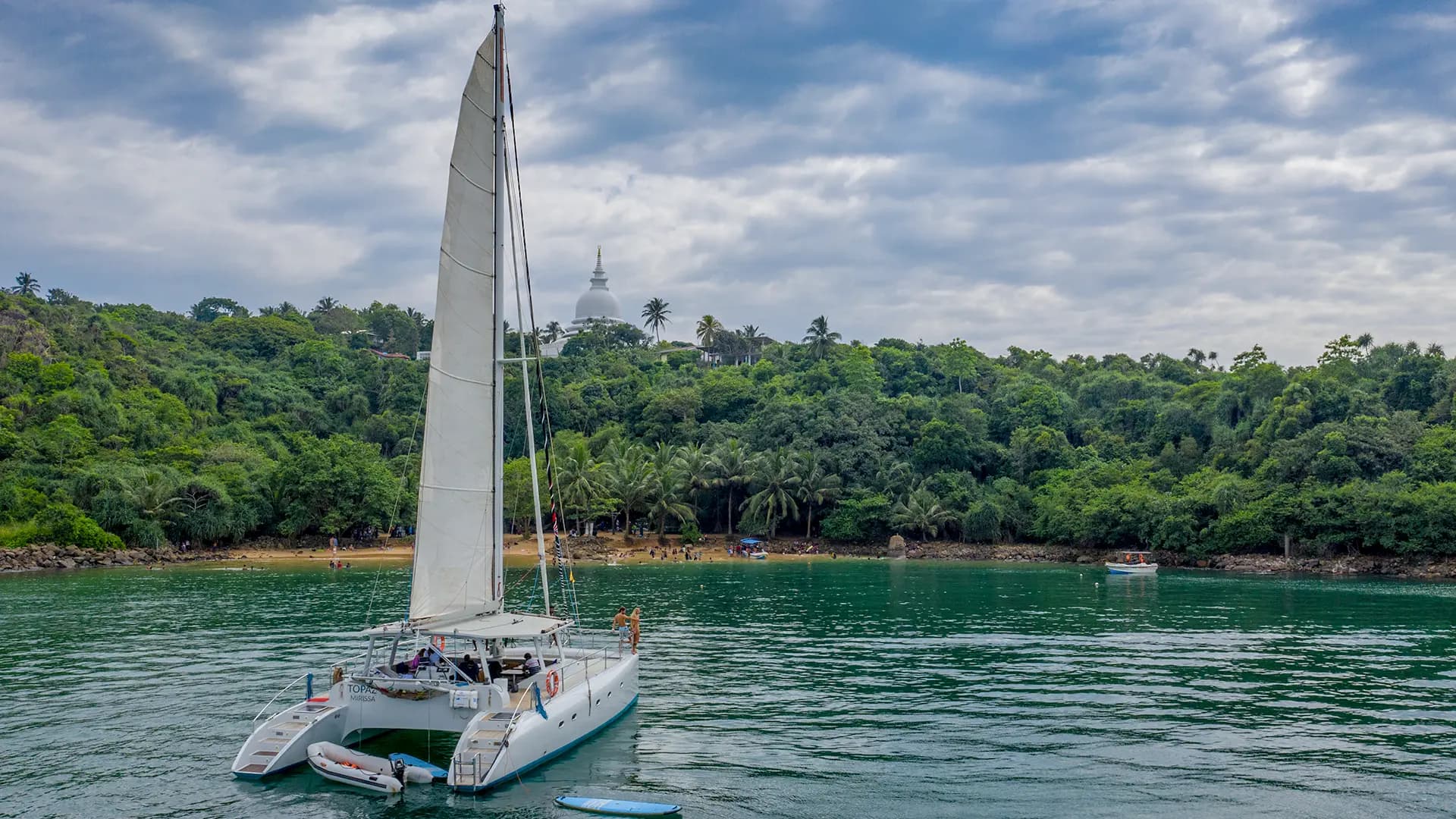 Private Sunrise Sail & Swim