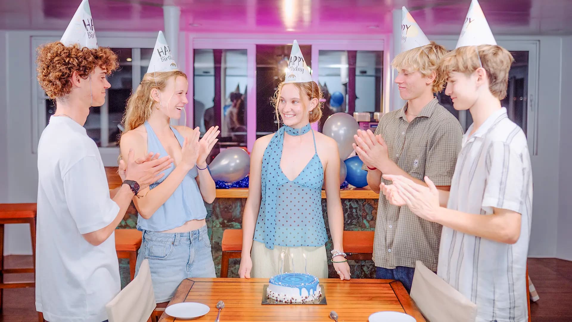 Teen Birthday Celebration at Sea